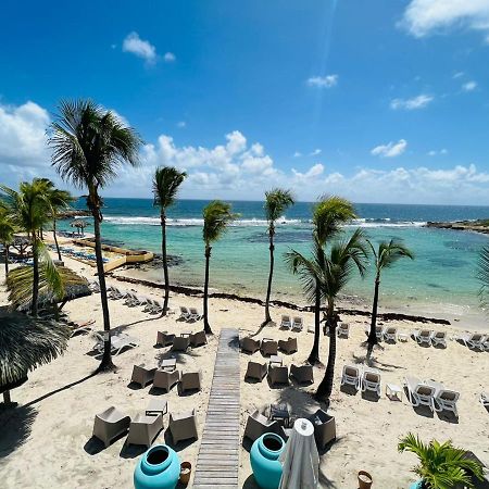 Studio Vue Mer Piscine Plage Kaz Punch Manganao Chez Julie Saint-Francois  Kültér fotó