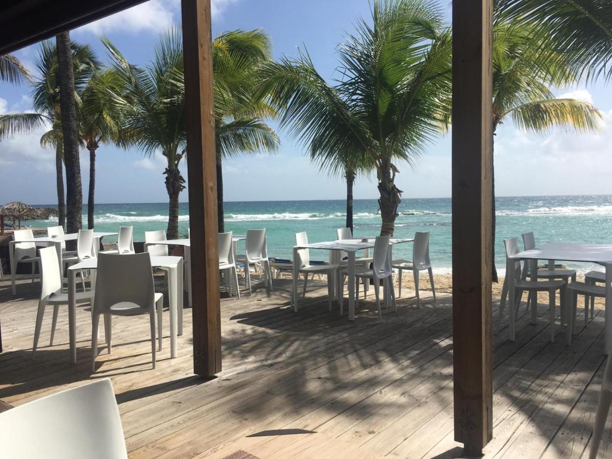 Studio Vue Mer Piscine Plage Kaz Punch Manganao Chez Julie Saint-Francois  Kültér fotó