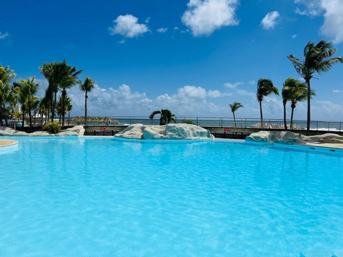 Studio Vue Mer Piscine Plage Kaz Punch Manganao Chez Julie Saint-Francois  Kültér fotó