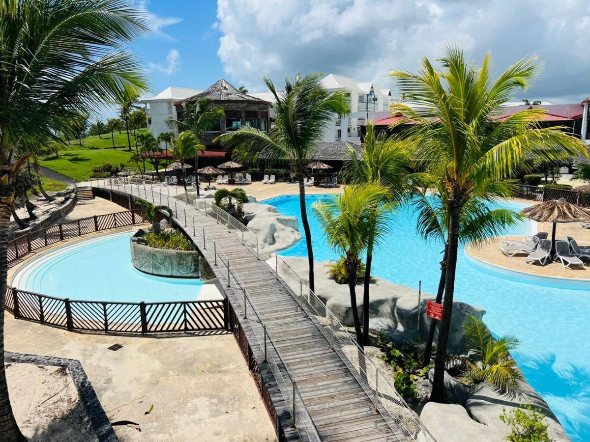Studio Vue Mer Piscine Plage Kaz Punch Manganao Chez Julie Saint-Francois  Kültér fotó